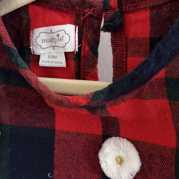 Mud Pie Santa Tunic and Legging Set (available in Sz 6-9 months & 12-18 months) - Picture 7 of 8